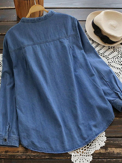 Bernadette | Denim-Blouse