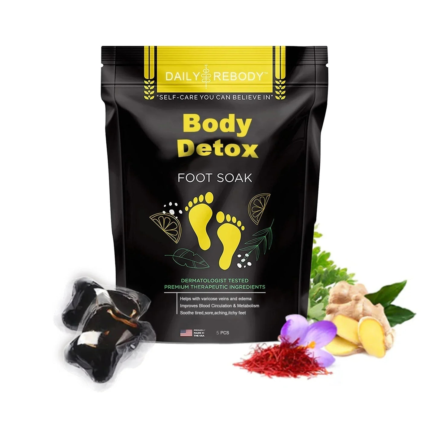 VitaleFüße™ Body Detox Fußbad (1+1 Frei)