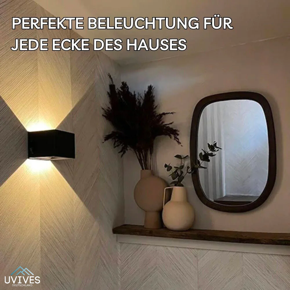 (50% RABATT) Kubik™ Einfach zu installierende luxuriöse Wandleuchte [Letzter Tag Rabatt]