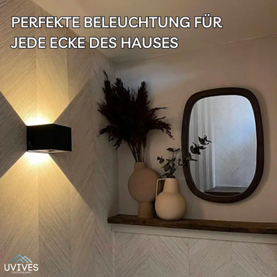 (50% RABATT) Kubik™ Einfach zu installierende luxuriöse Wandleuchte [Letzter Tag Rabatt]