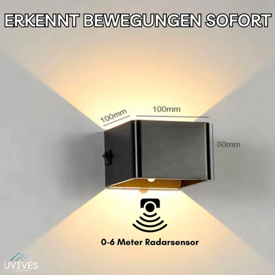 (50% RABATT) Kubik™ Einfach zu installierende luxuriöse Wandleuchte [Letzter Tag Rabatt]