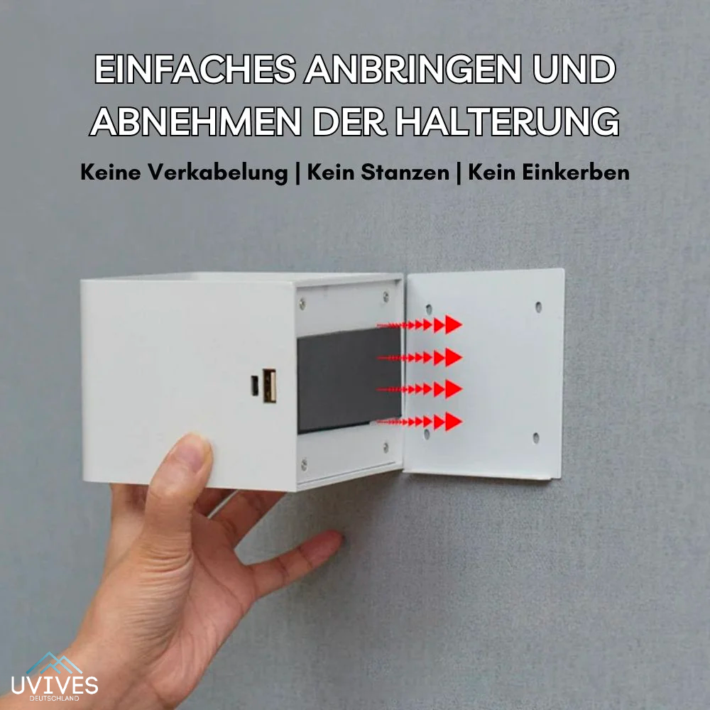 (50% RABATT) Kubik™ Einfach zu installierende luxuriöse Wandleuchte [Letzter Tag Rabatt]