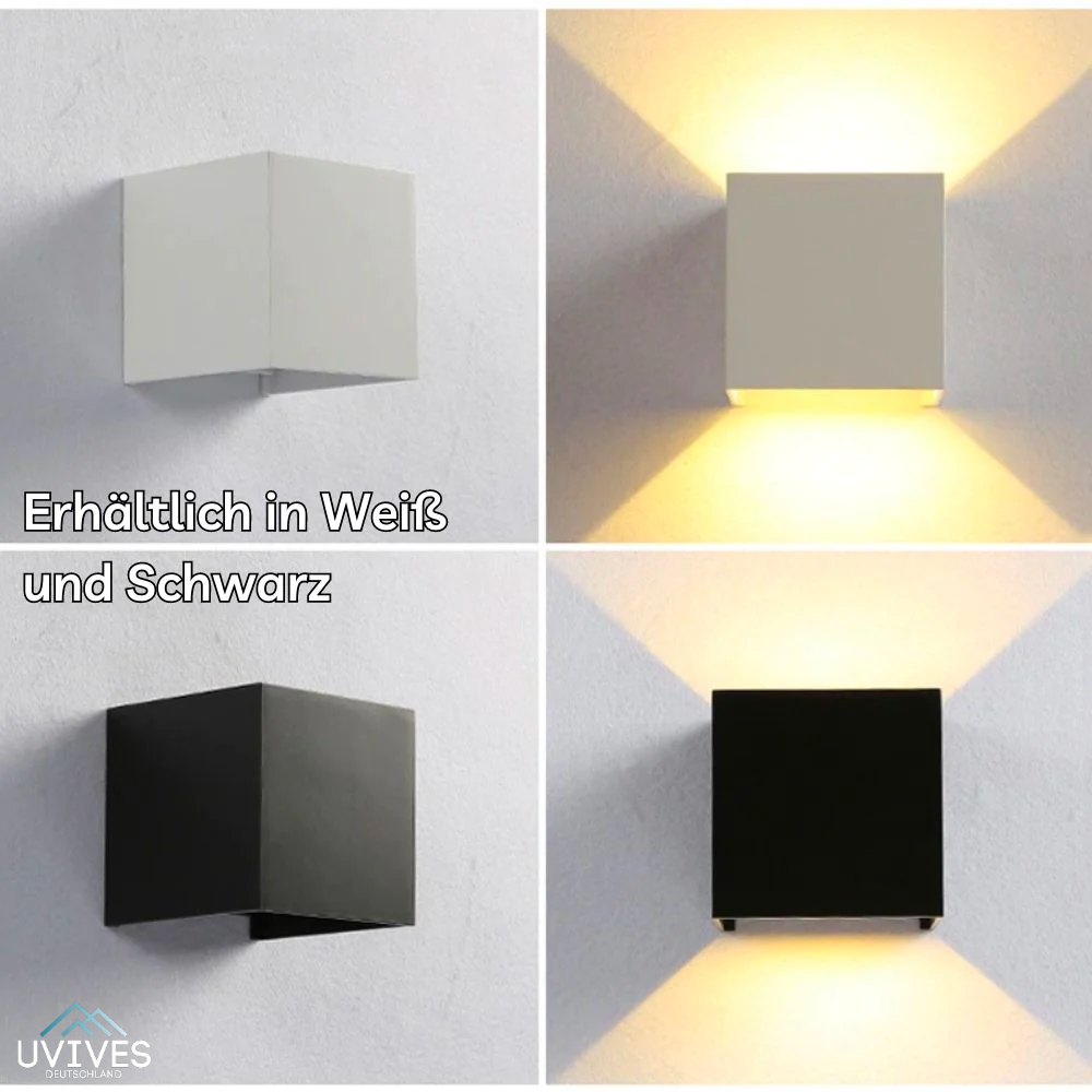 (50% RABATT) Kubik™ Einfach zu installierende luxuriöse Wandleuchte [Letzter Tag Rabatt]