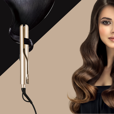 ZwillingsStil™ 2-in-1-Hairstyler und Lockenstab