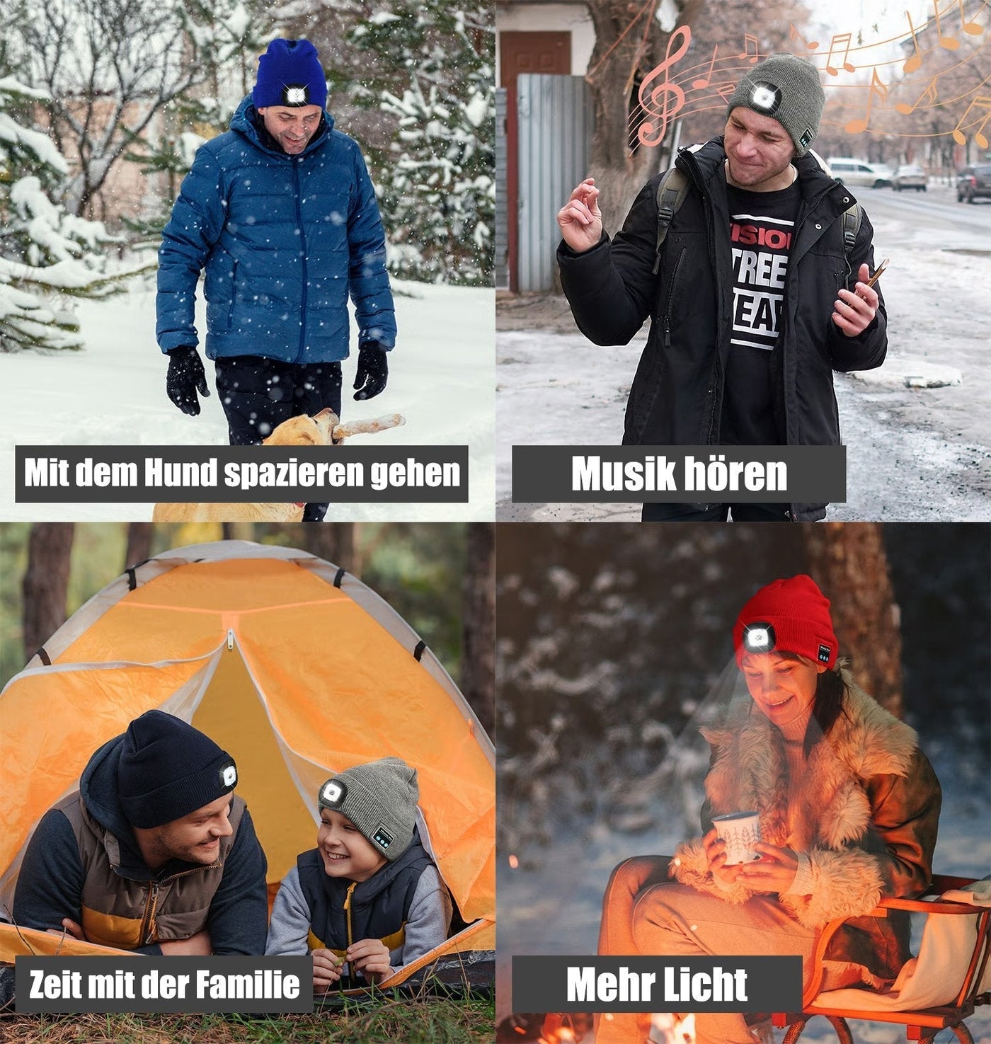GlühKappe™ Freihändige Nachtsicht