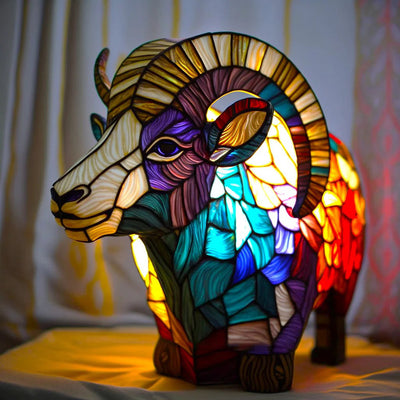 50% RABATT | ARTWORK™ - Tierlampe aus Buntglas [Letzter Tag Rabatt]