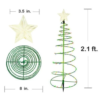 50% RABATT | ShineTree™ - Solar LED Metall Weihnachtsbaum mit Lichterketten [Letzter Tag Rabatt]