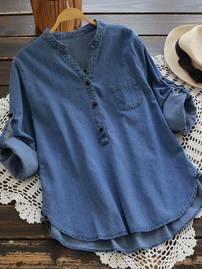 Bernadette | Denim-Blouse