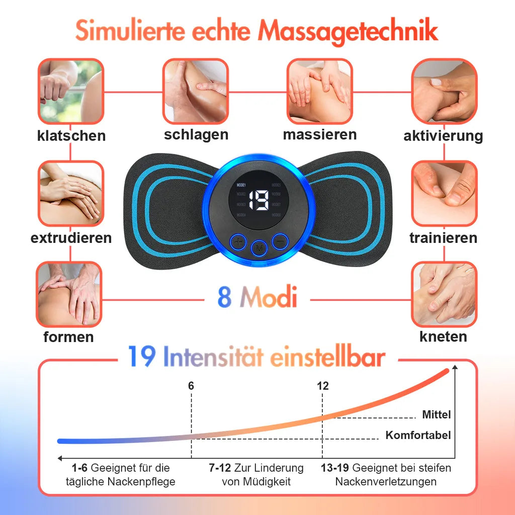 EntspannungsMassage™ Ultimativer Komfort für unterwegs (1+1 Gratis)