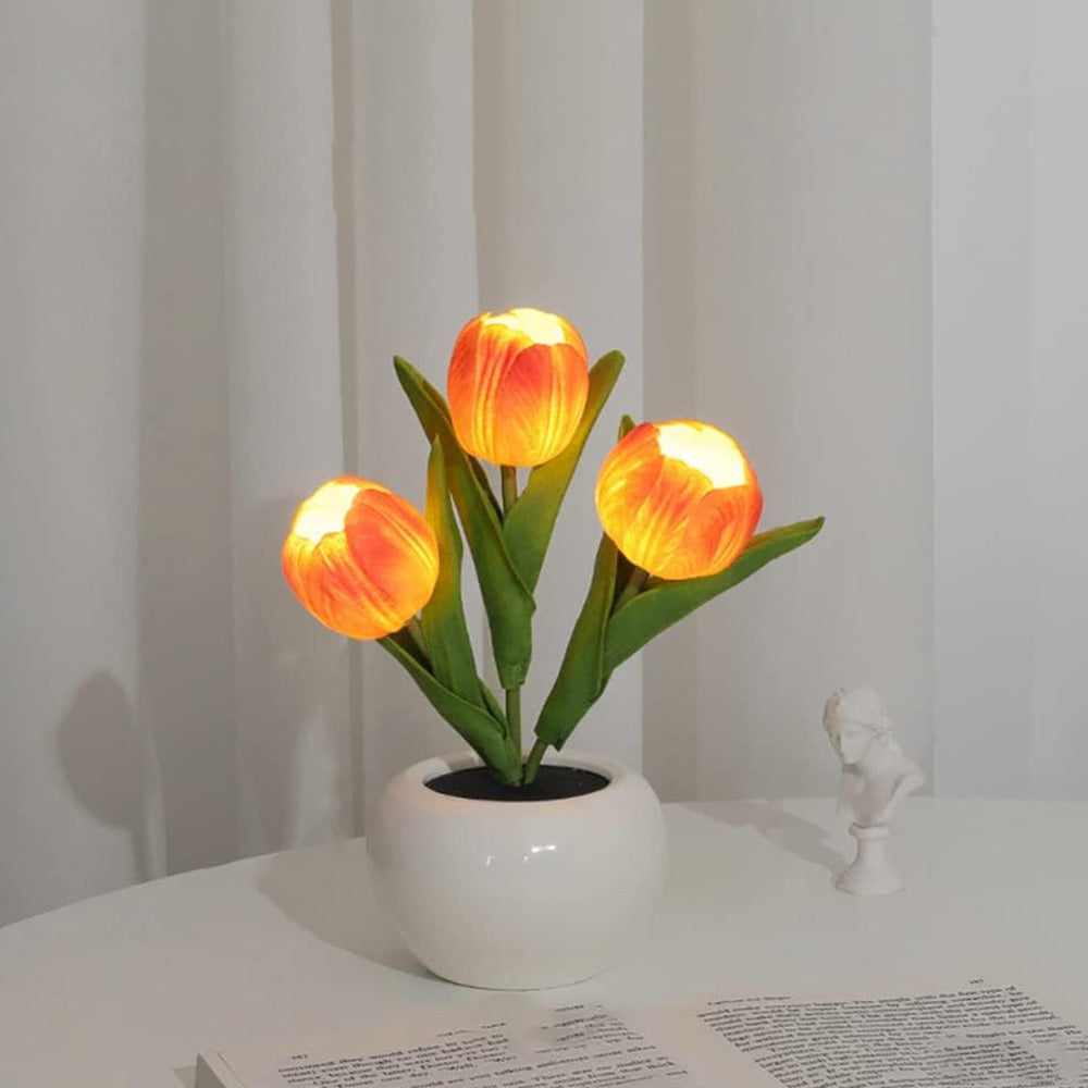 FlowerGlow™ - LED-Tulpen-Nachtlicht Lampe (50% RABATT)