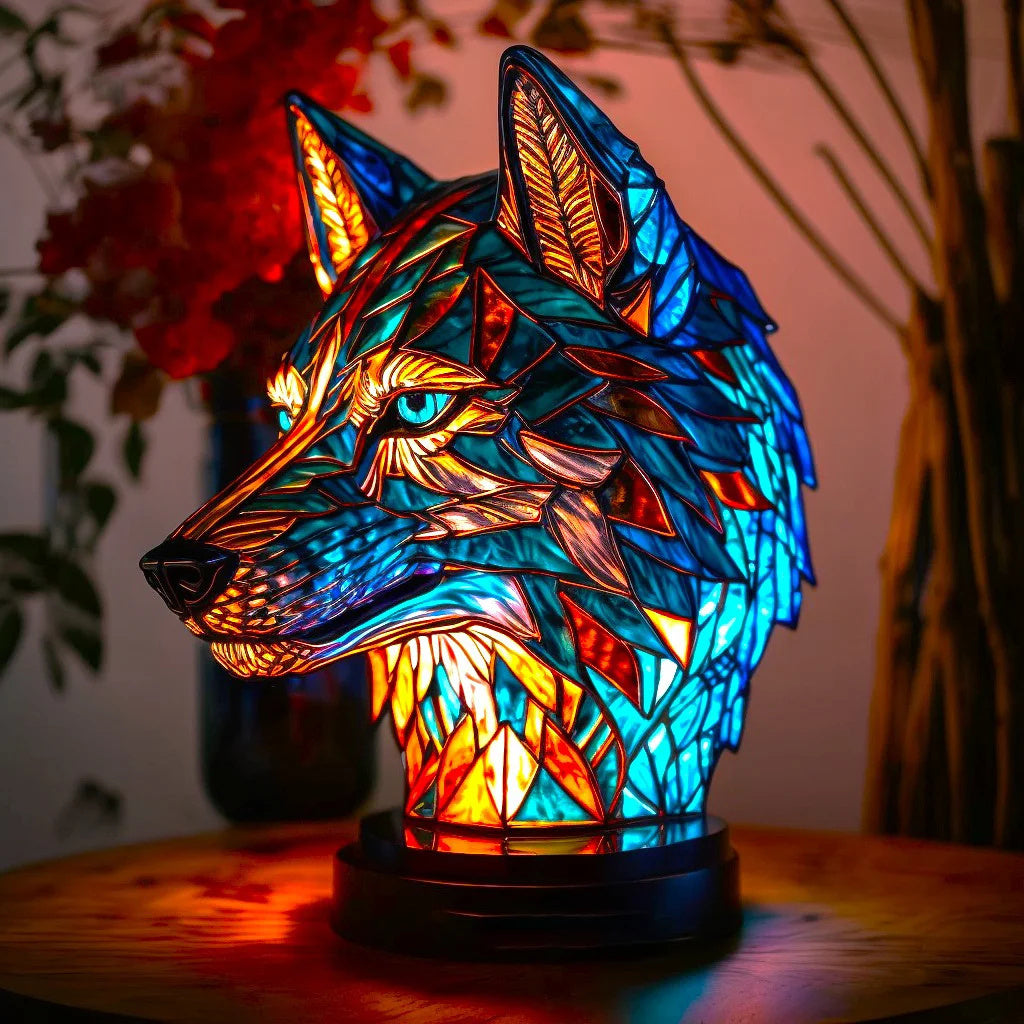 50% RABATT | ARTWORK™ - Tierlampe aus Buntglas [Letzter Tag Rabatt]