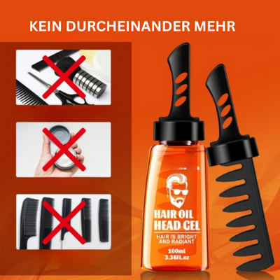 BräutigamNGleiter™ 2-in-1-Haargel mit Kamm (1+1 gratis)