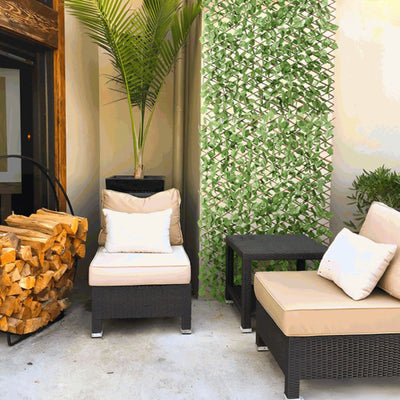 1+1 Gratis | GardenScape™ Intrekbaar wilgenhek met kunsthagen