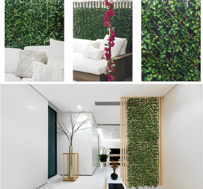 1+1 Gratis | GardenScape™ Intrekbaar wilgenhek met kunsthagen