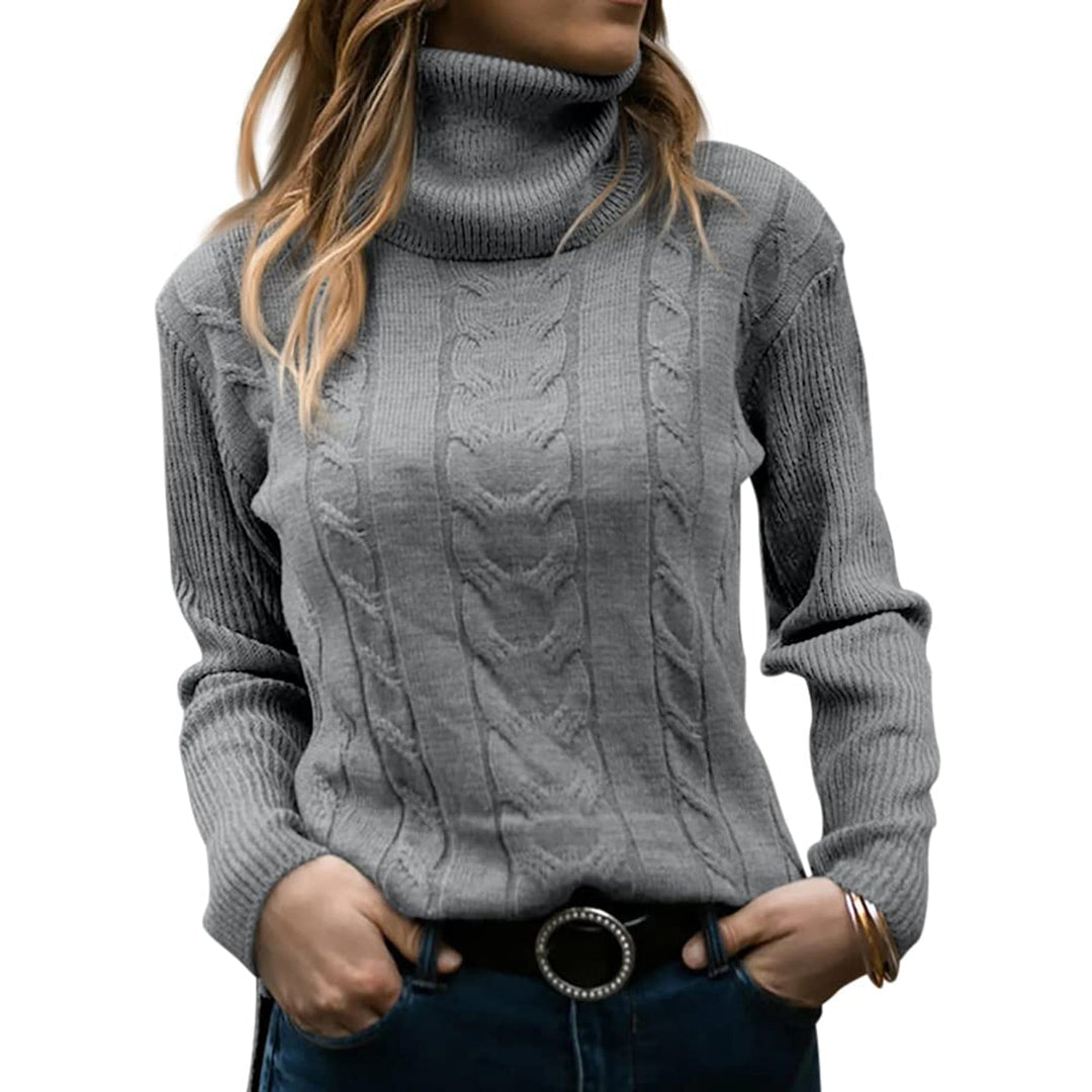 Sandra | Warmer Rollkragenpullover