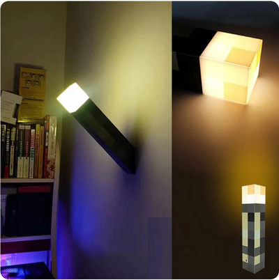 Spielzeuglampe™ Minecraft-Lichttaschenlampe für dein Zuhause