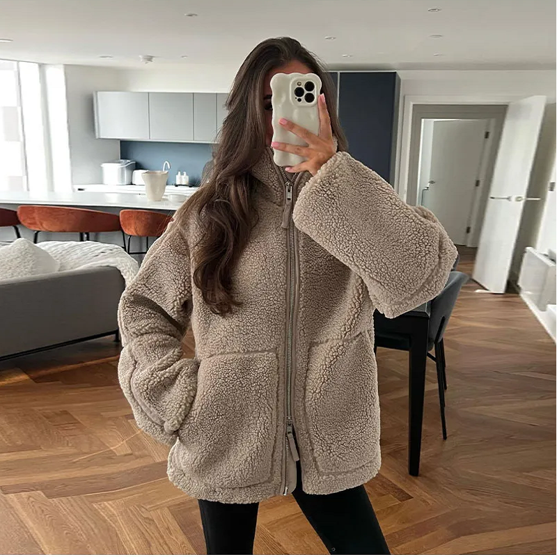 Nikkie™ - Cozy Teddy Mantel Jacke