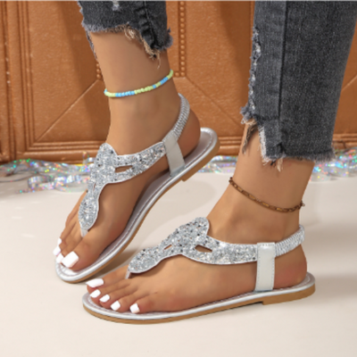 Kaelie | Orthopädische Sandalen mit Kristallen