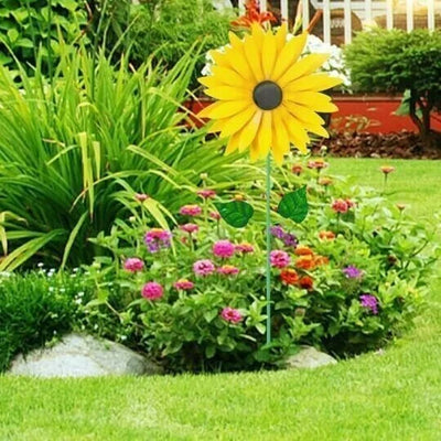 Suncharm™ Bunter Sonnenblumen-Windmühle