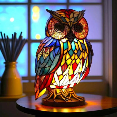 50% RABATT | ARTWORK™ - Tierlampe aus Buntglas [Letzter Tag Rabatt]