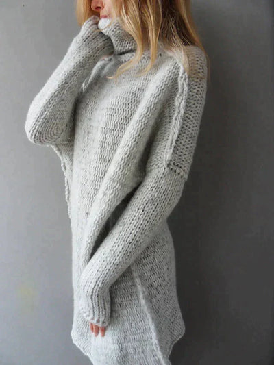 Diana | Großer grauer Pullover